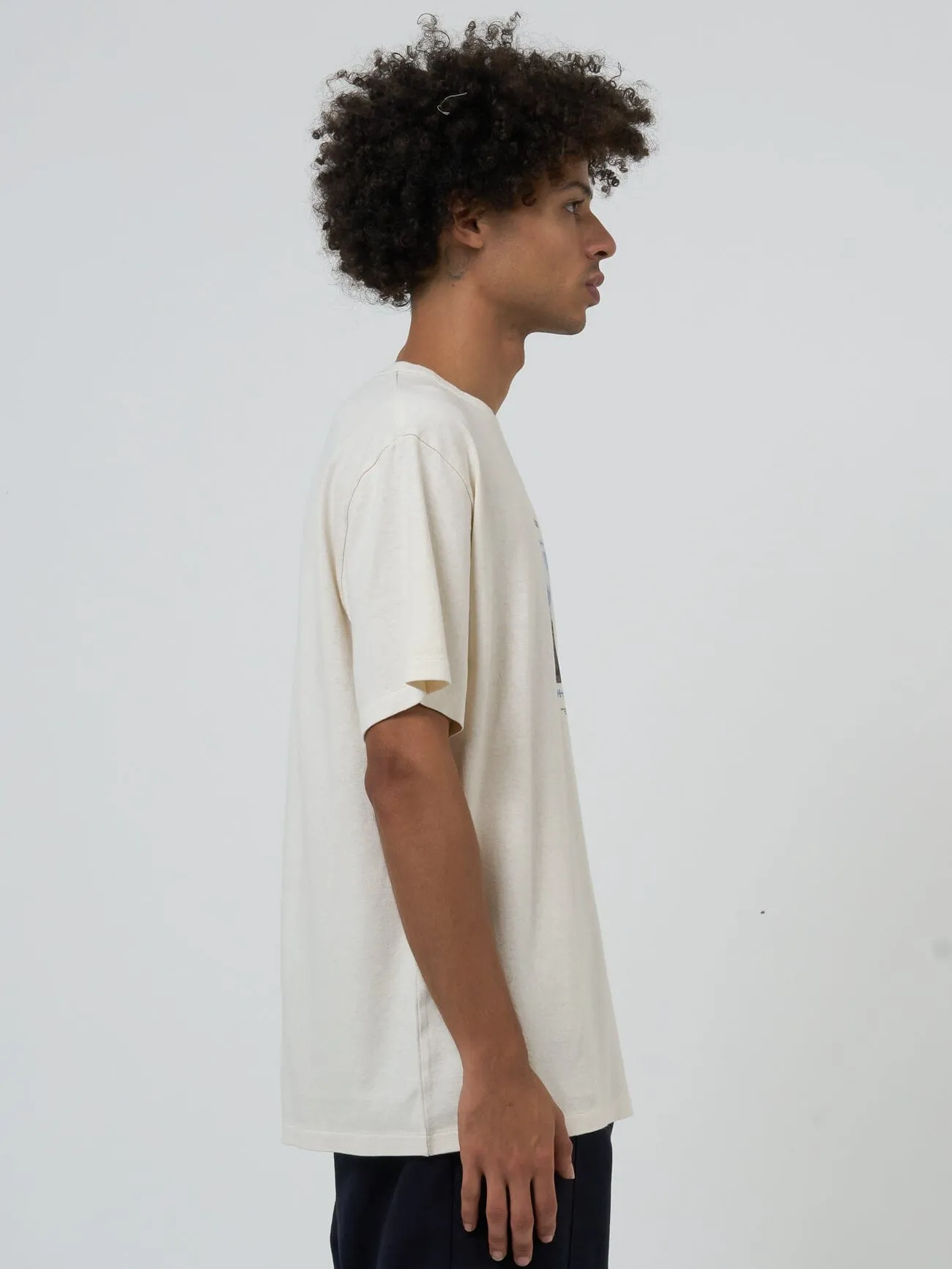 Hemp in Order and Disorder Merch Fit Tee - Heritage White sold by Thrills product image thumbnail 3