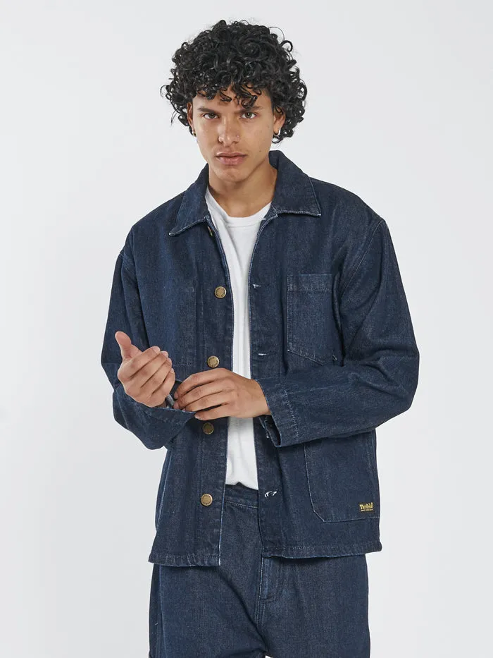 Work Shop Jacket - Indigo Rinse sold by Thrills product image thumbnail 3