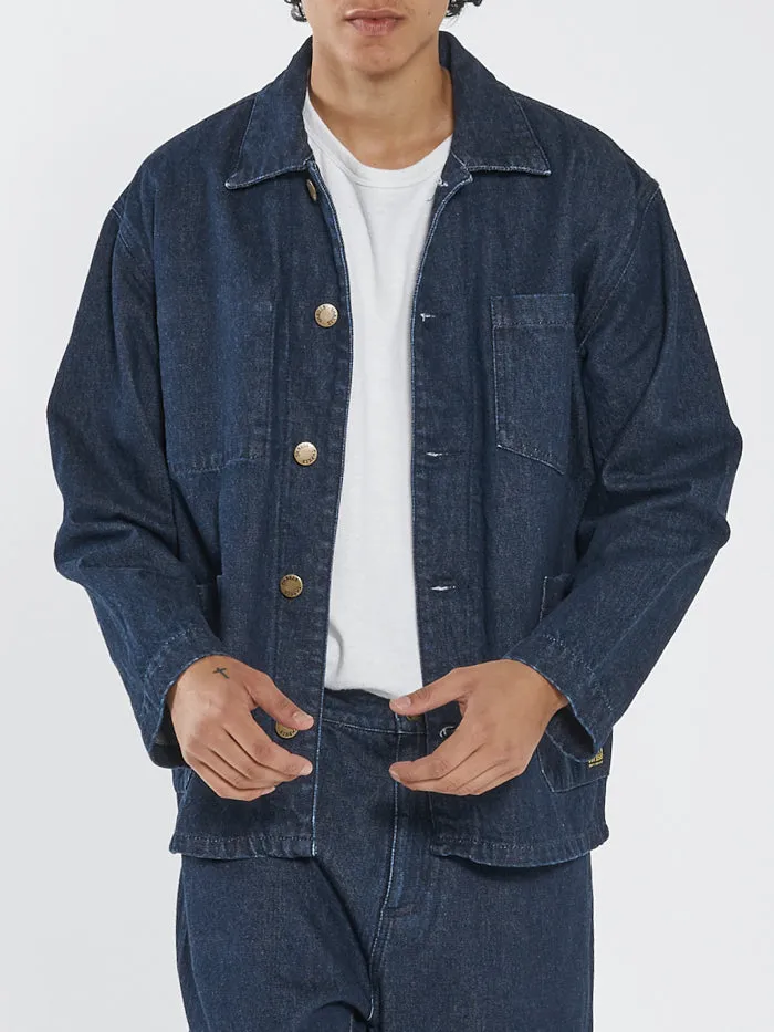 Work Shop Jacket - Indigo Rinse sold by Thrills product image thumbnail 5