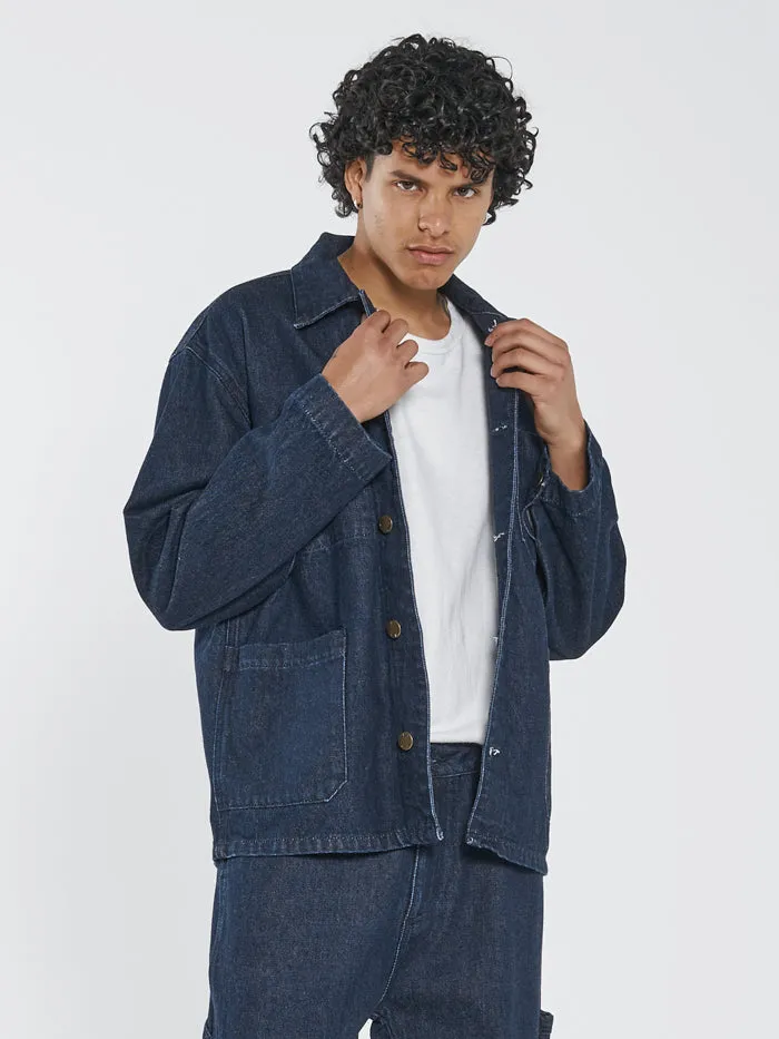 Work Shop Jacket - Indigo Rinse sold by Thrills