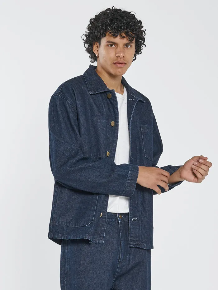 Work Shop Jacket - Indigo Rinse sold by Thrills product image thumbnail 4