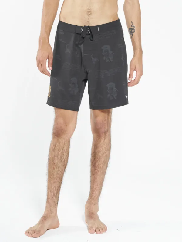 Future Feelings Past Problems Boardshort - Black sold by Thrills