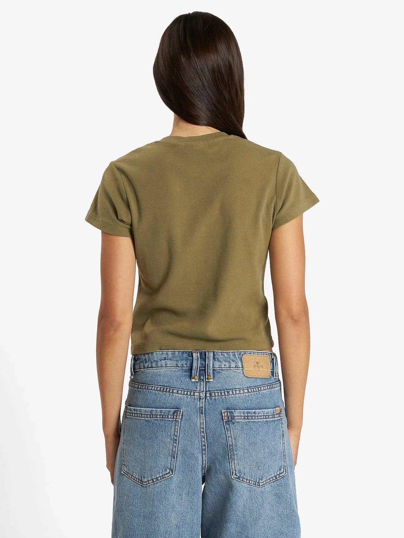 Minimal Thrills Mini Tee - Aloe sold by Thrills product image thumbnail 2