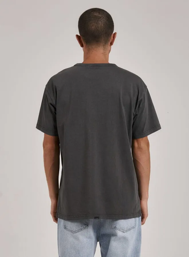 Thrills Workwear Embro Box Fit Tee - Merch Black sold by Thrills product image thumbnail 2