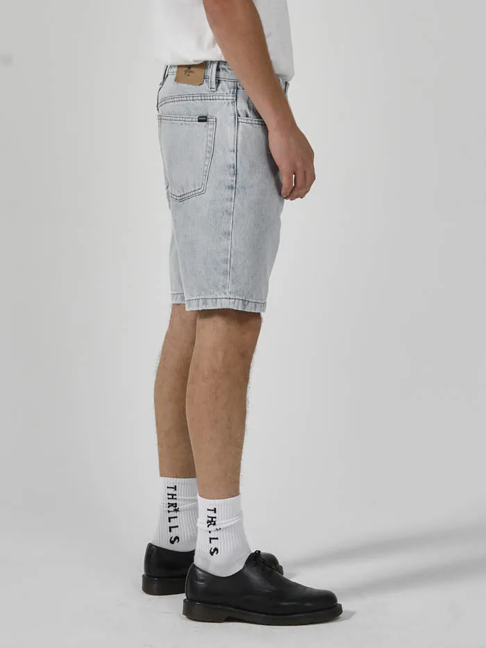 Chopped Hem Denim Short - Faded Generation Blue sold by Thrills product image thumbnail 4