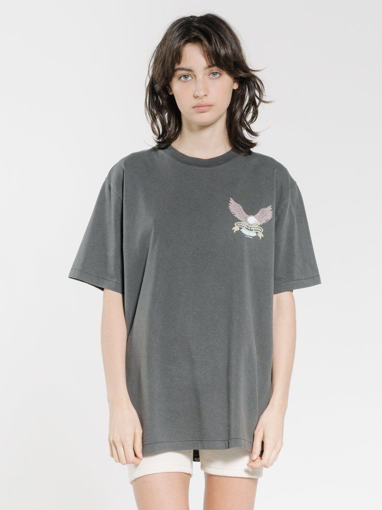 Troubled Paradise Merch Fit Tee - Merch Black sold by Thrills