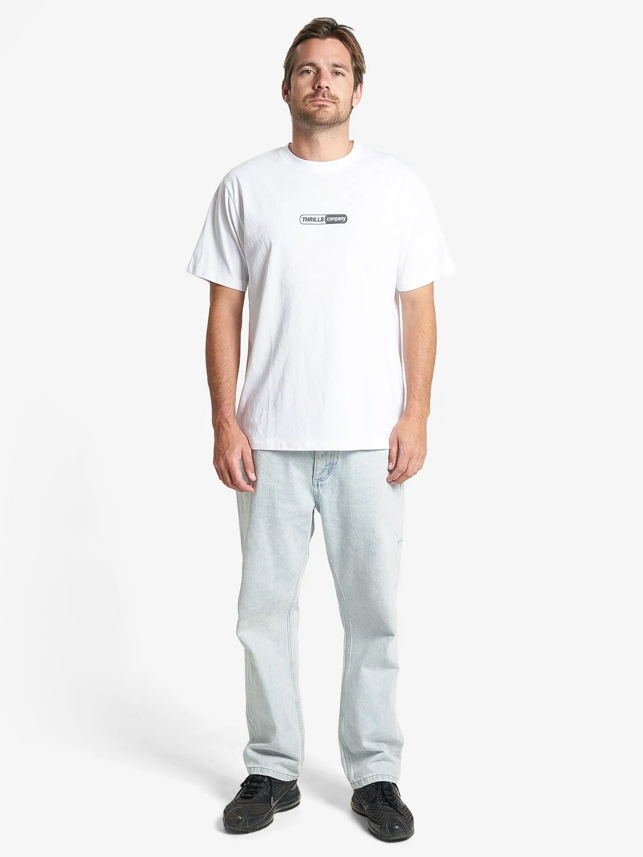 Dose Merch Fit Tee - White sold by Thrills product image thumbnail 5