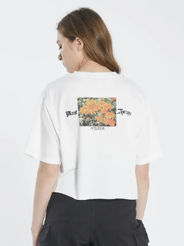 Plant Therapy Merch Fit Crop Tee - Unbleached sold by Thrills