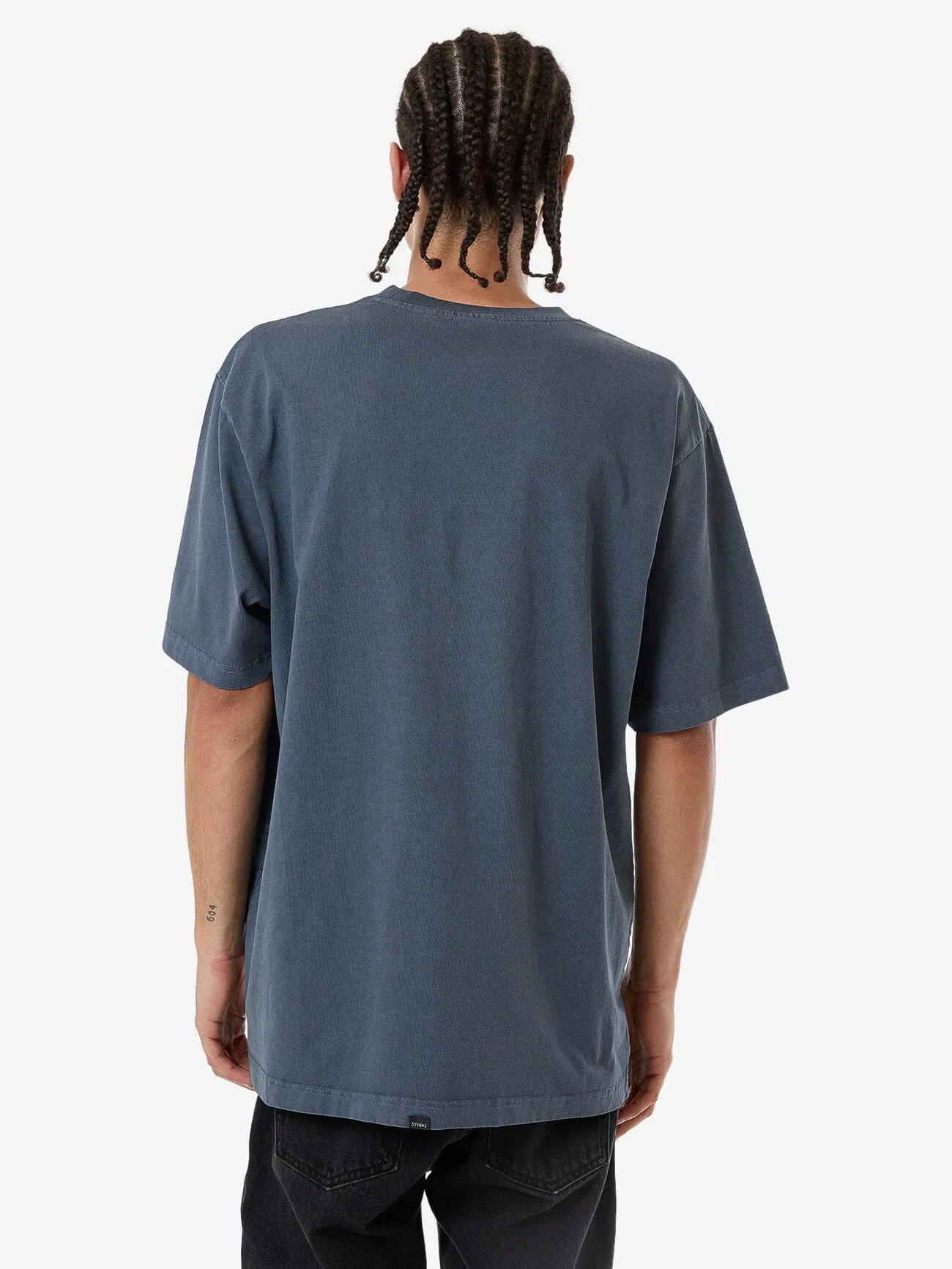 Thrills Union Oversize Fit Pocket Tee - Light Petrol sold by Thrills product image thumbnail 2