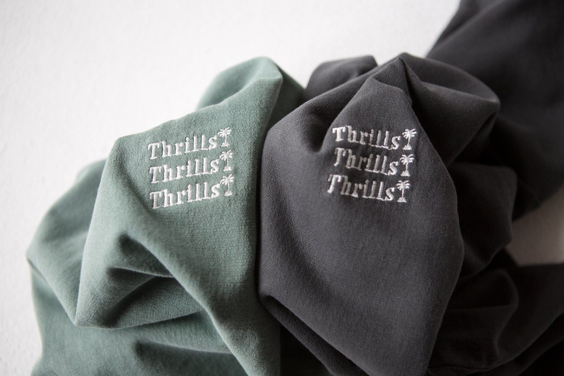 Thrills Embro Unlimited Crop Merch Fit Tee - Merch Black sold by Thrills product image thumbnail 6