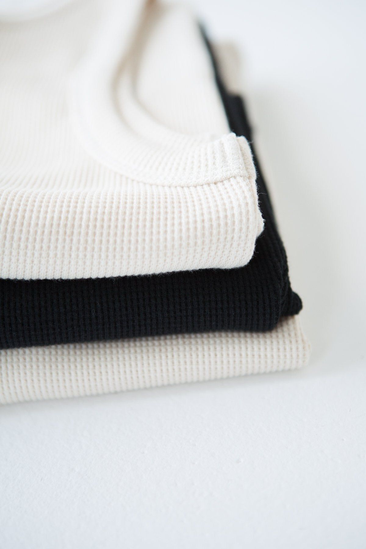 Waffle Tank - Black sold by Thrills product image thumbnail 5