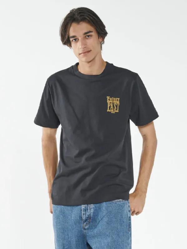 Future Feelings Past Problems Merch Fit Tee - Black sold by Thrills