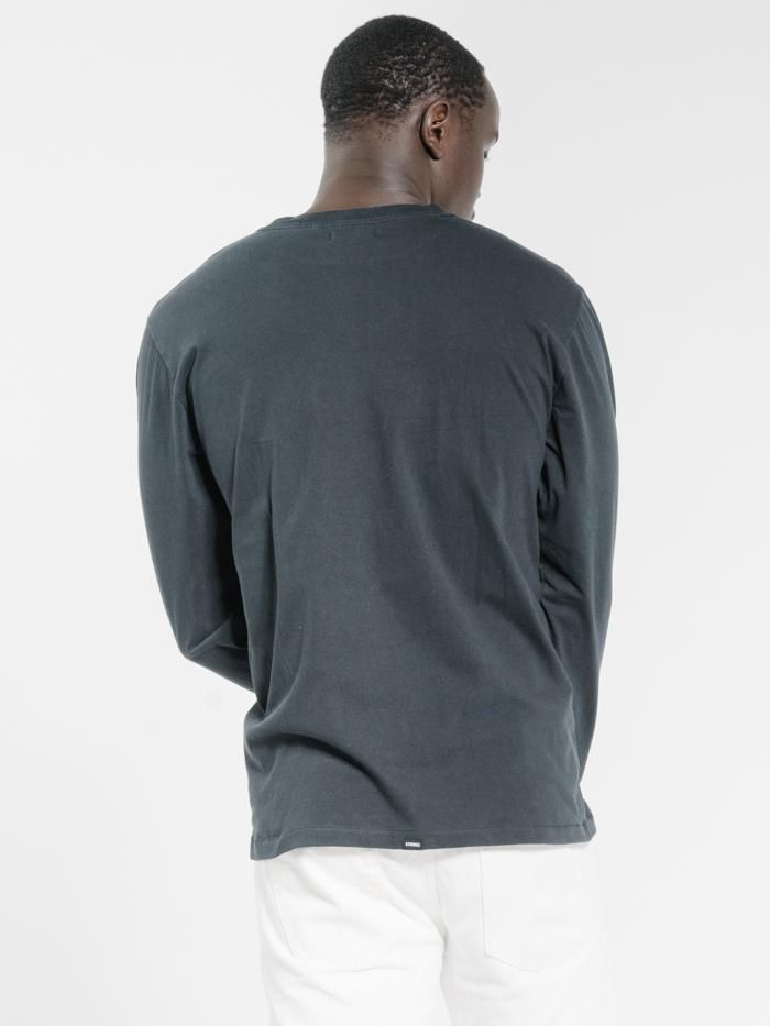 Hard Fast Loud Merch Fit Long Sleeve Tee - Washed Black sold by Thrills product image thumbnail 4