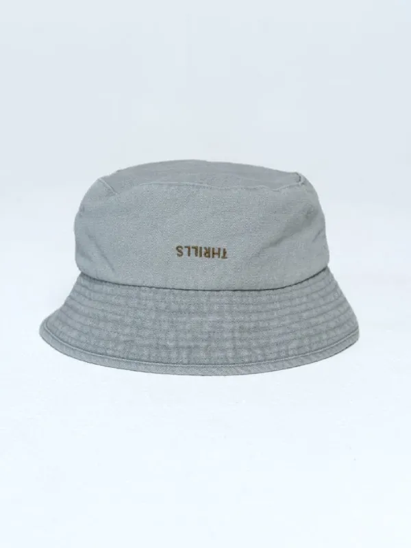 Minimal Thrills Bucket Hat - Sage Grey sold by Thrills