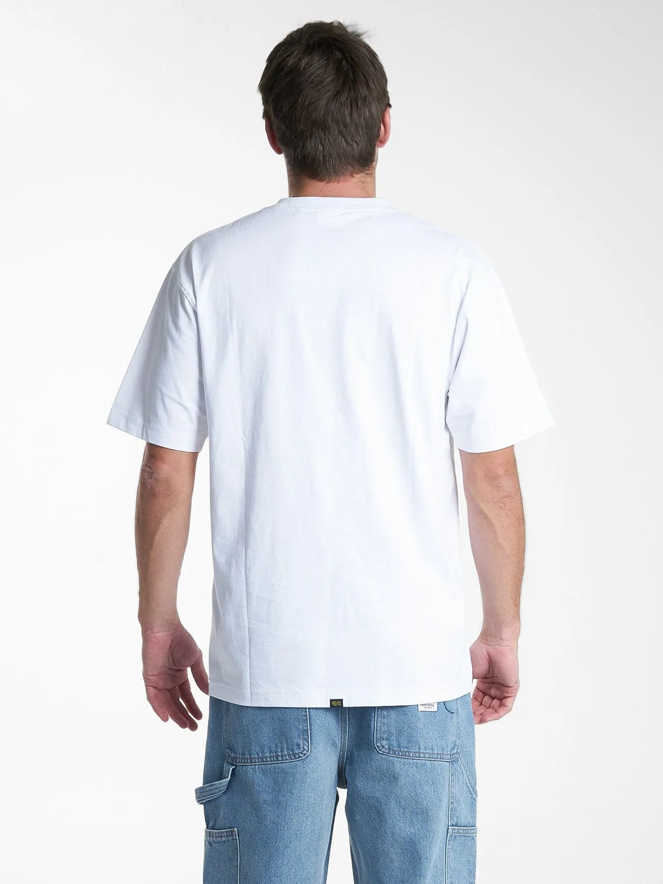Hard Yakka X Thrills Oversize Pocket Tee - White sold by Thrills product image thumbnail 2