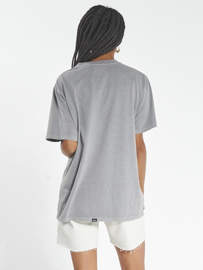 Gatekeeper Merch Fit Tee - Washed Grey sold by Thrills product image thumbnail 2