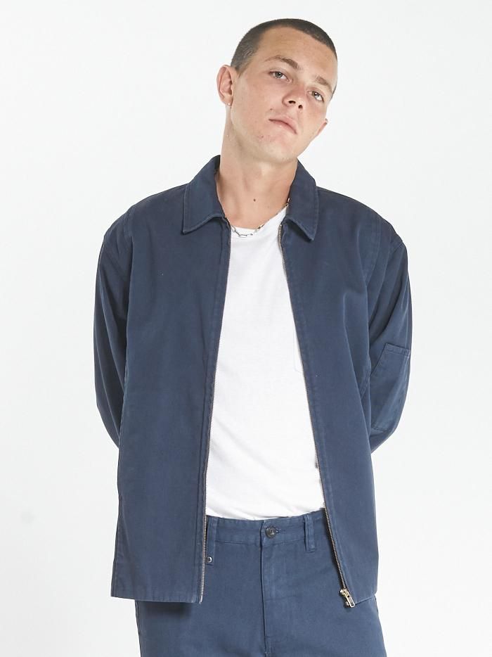 Minimal Thrills Work Jacket - Ink sold by Thrills