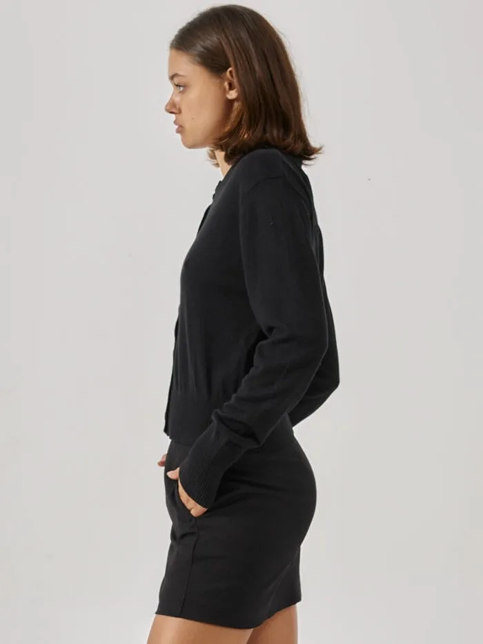 Sofia Knit Cardigan - Black sold by Thrills product image thumbnail 3