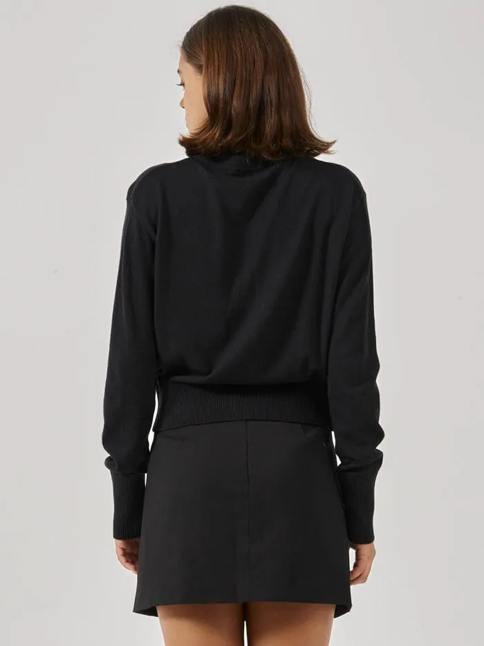 Sofia Knit Cardigan - Black sold by Thrills product image thumbnail 2