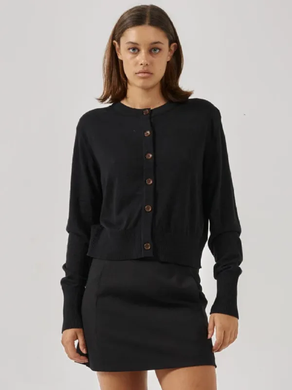 Sofia Knit Cardigan - Black sold by Thrills