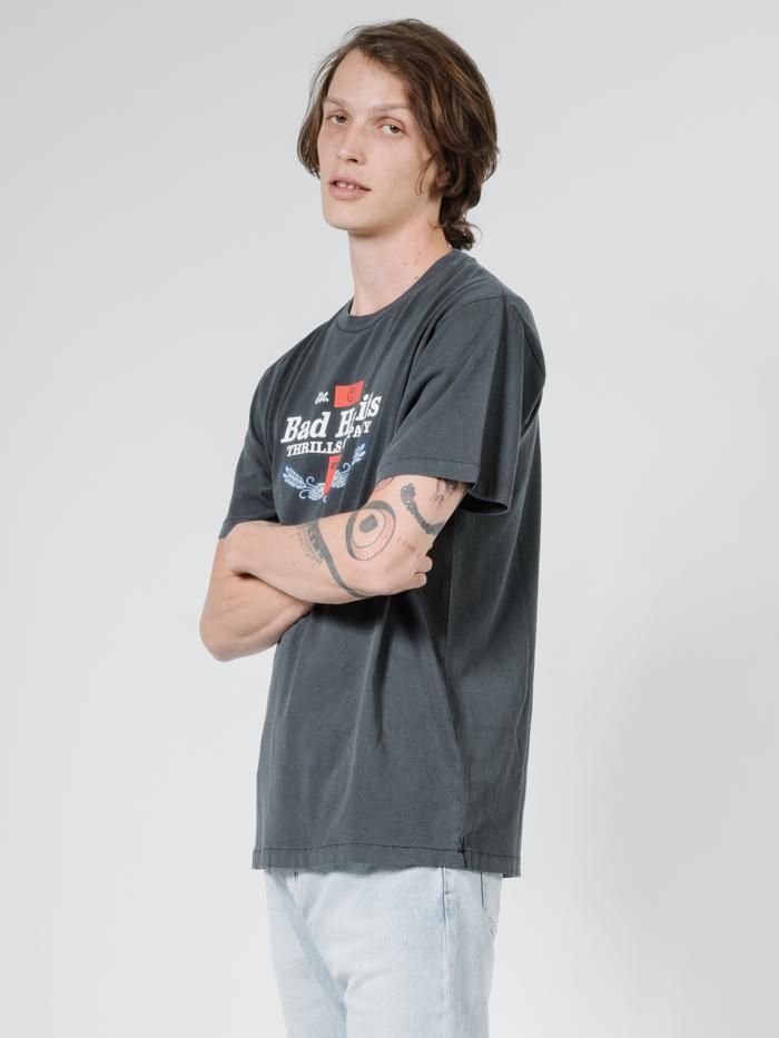 Bad Habits Merch Fit Tee - Merch Black sold by Thrills product image thumbnail 4