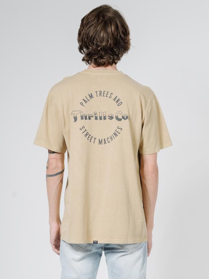 Wellness Merch Fit Tee - Faded Gold sold by Thrills product image thumbnail 2
