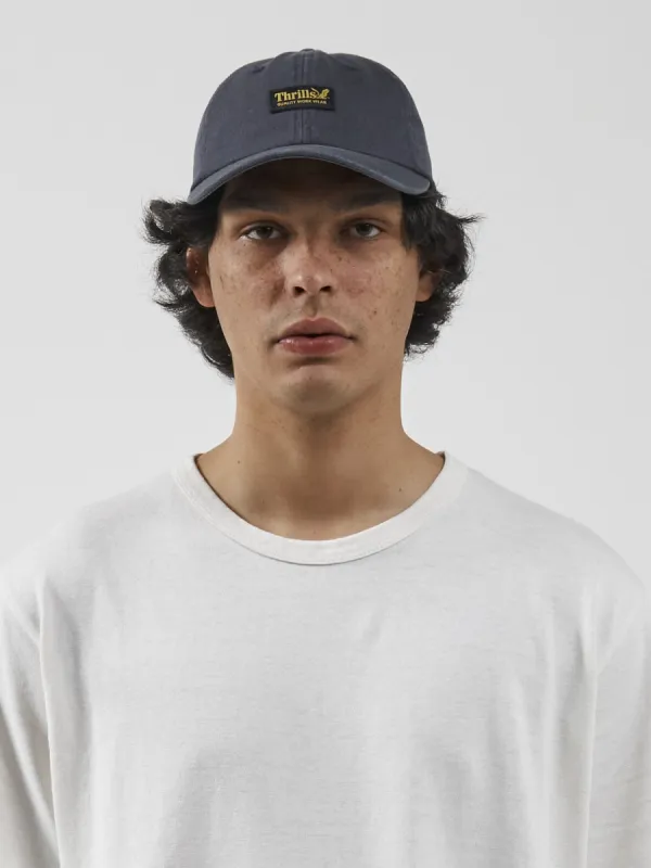 Thrills Union 6 Panel Cap - Petrol sold by Thrills