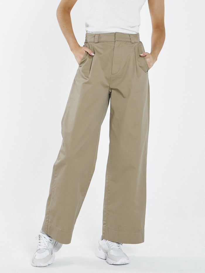 Artist Pleated Chino Pant - Sand sold by Thrills product image thumbnail 7