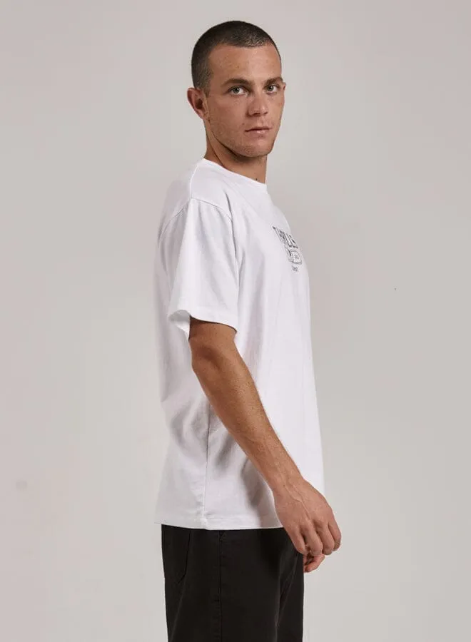 Bad Habits Club Merch Fit Tee - White sold by Thrills product image thumbnail 4