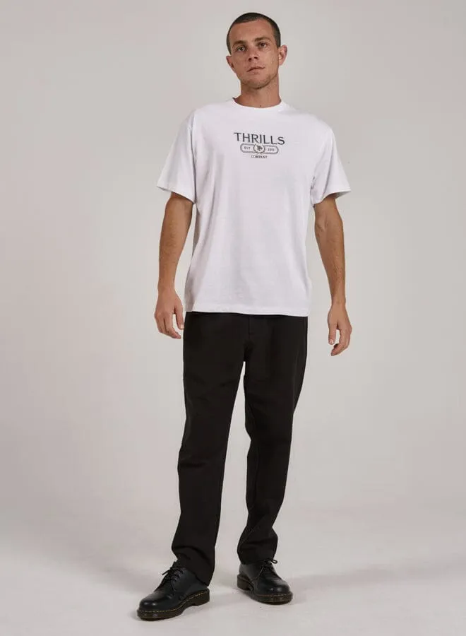Bad Habits Club Merch Fit Tee - White sold by Thrills product image thumbnail 5