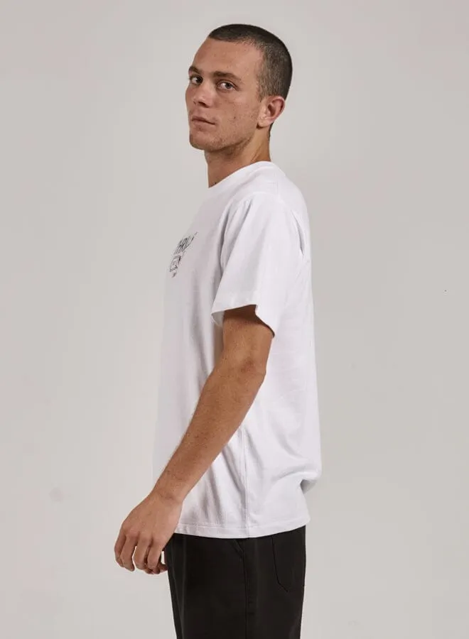 Bad Habits Club Merch Fit Tee - White sold by Thrills product image thumbnail 3