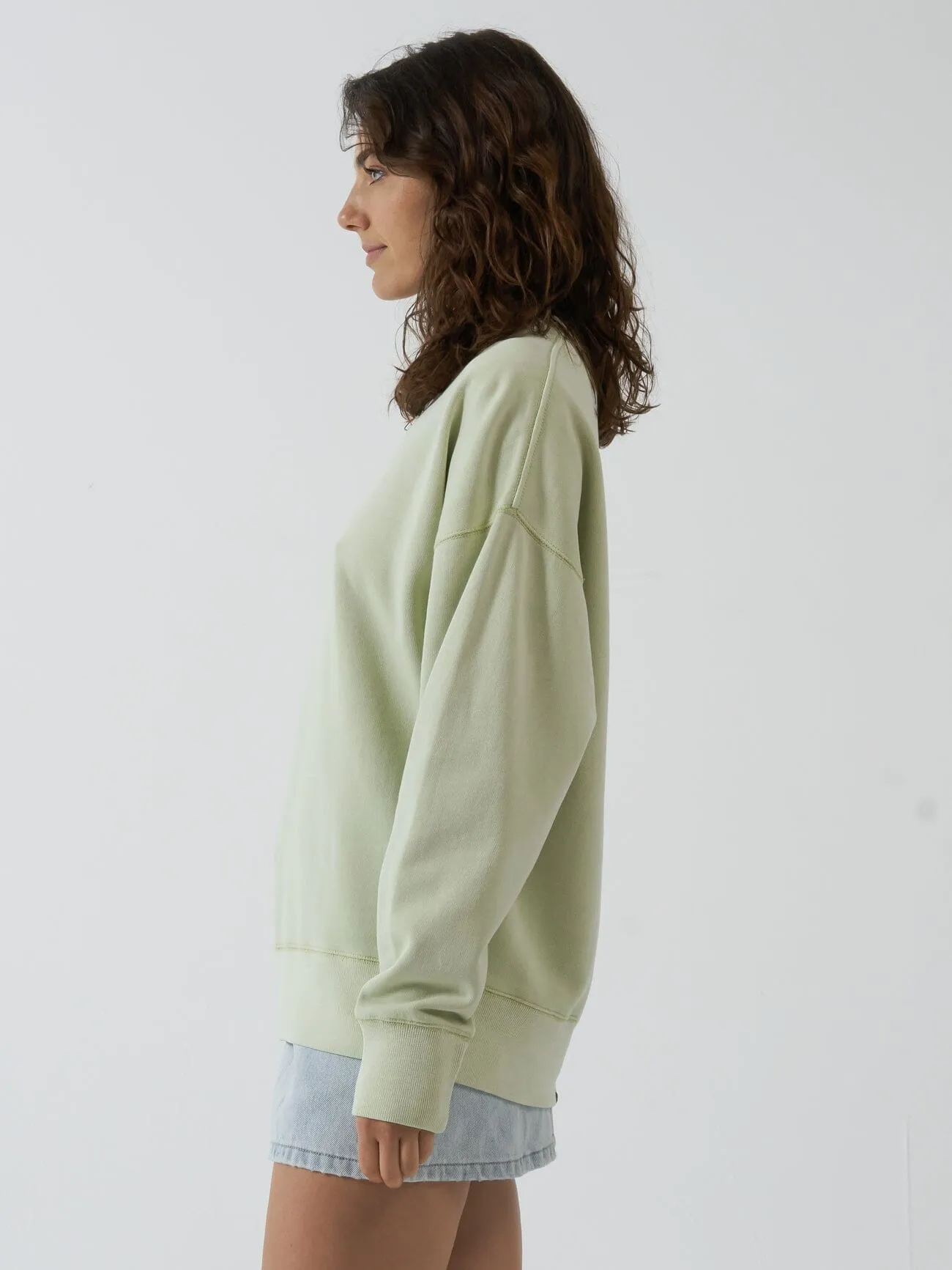 Minimal Thrills Slouch Crew - Pistachio sold by Thrills product image thumbnail 4