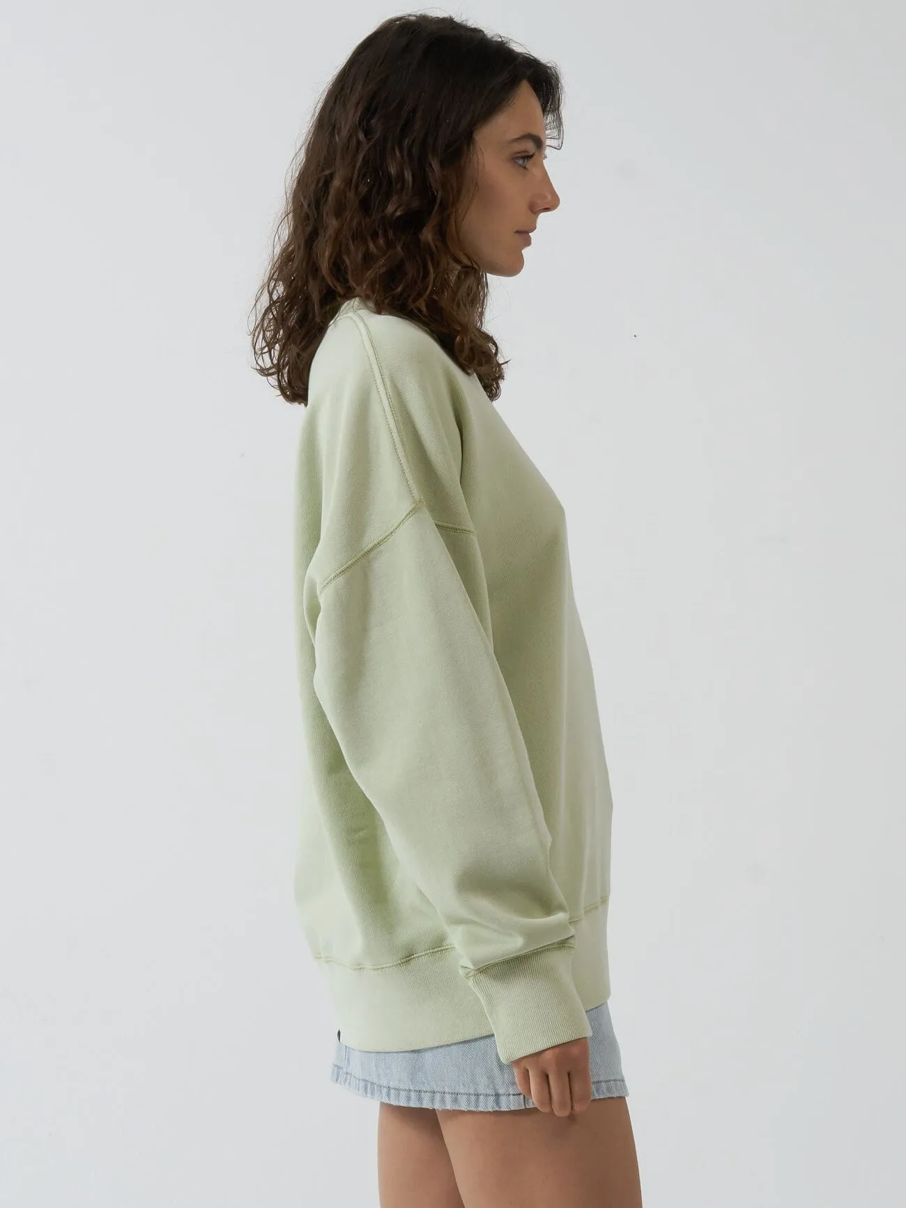Minimal Thrills Slouch Crew - Pistachio sold by Thrills product image thumbnail 3