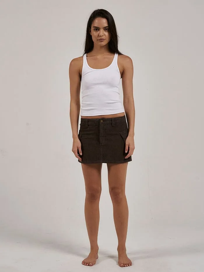 Lottie Cord Cargo Skirt - Tarmac sold by Thrills product image thumbnail 5