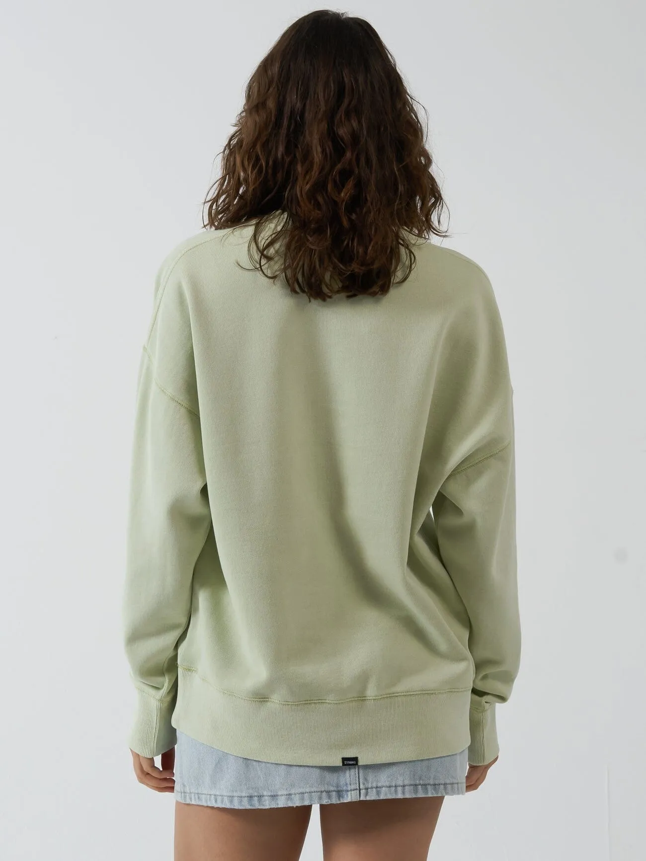 Minimal Thrills Slouch Crew - Pistachio sold by Thrills product image thumbnail 2