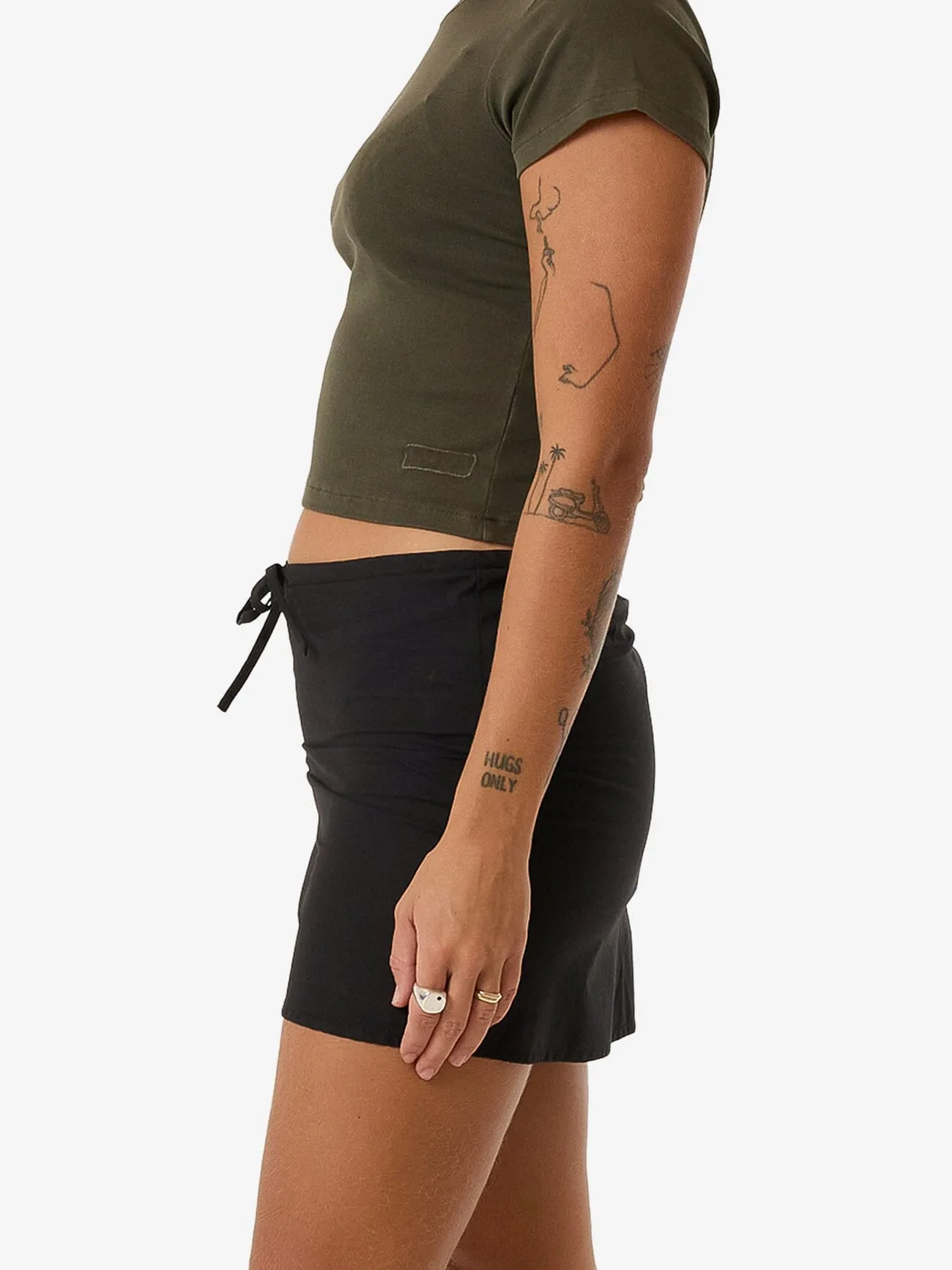 Quinn Bias Mini Skirt - Black sold by Thrills product image thumbnail 3