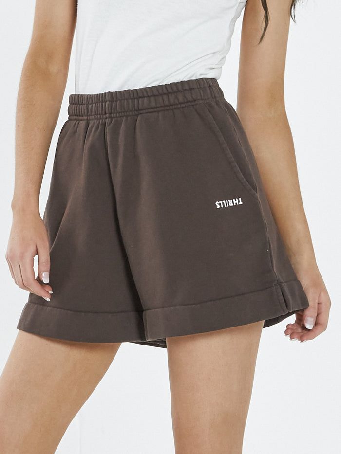 Minimal Thrills Fleece Short - Postal Brown sold by Thrills product image thumbnail 3