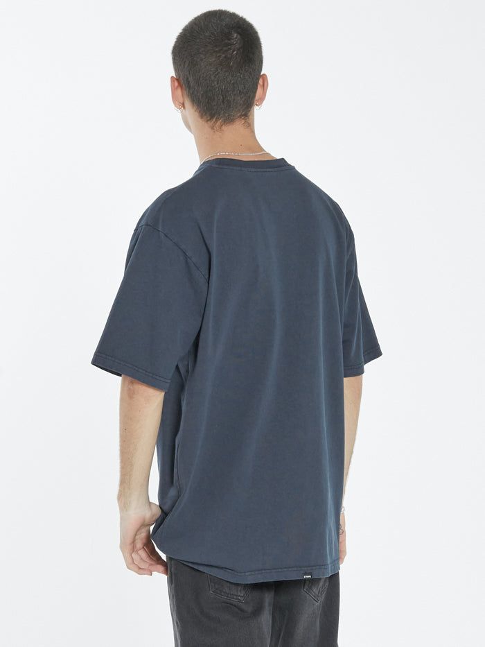 Thrills Union Oversize Fit Pocket Tee - True Navy sold by Thrills product image thumbnail 2
