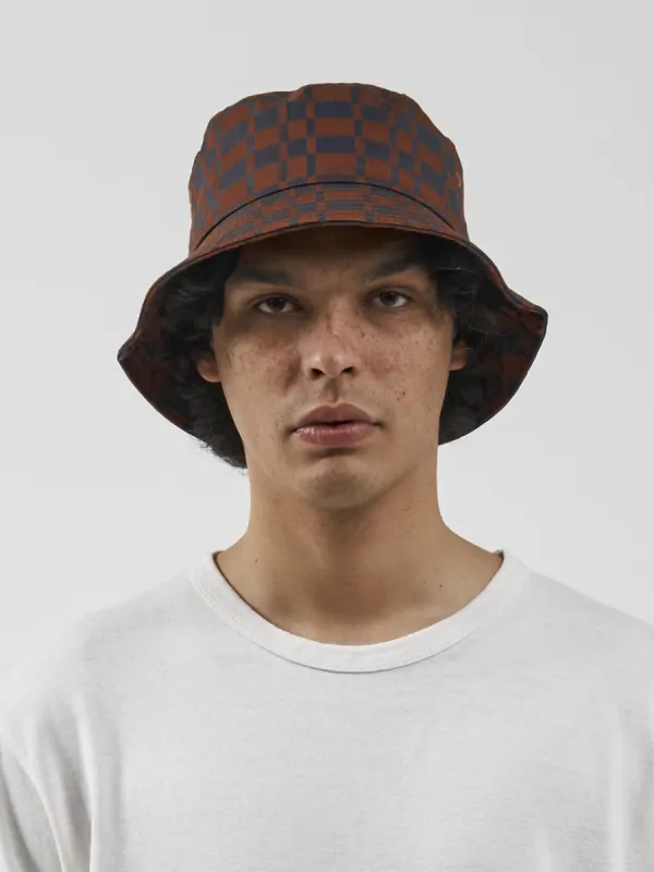 Revel Bucket Hat - Tortoise Shell made by Thrills