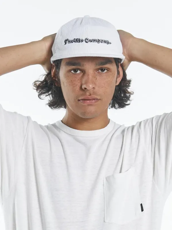 Better Days 6 Panel Cap - White sold by Thrills
