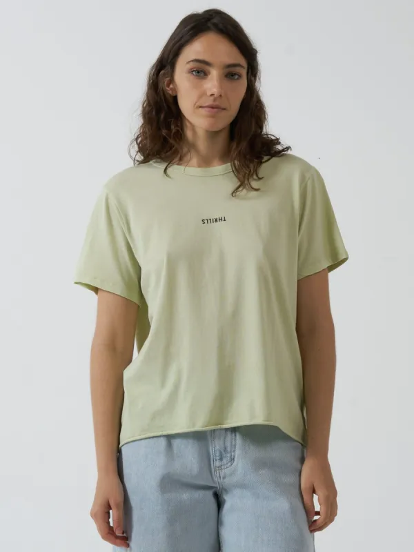 Minimal Thrills Relaxed Tee - Pistachio sold by Thrills