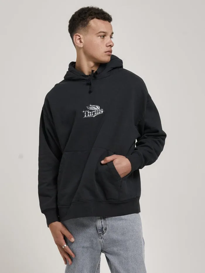 Chrome Smith Slouch Pull On Hood - Twilight Black sold by Thrills