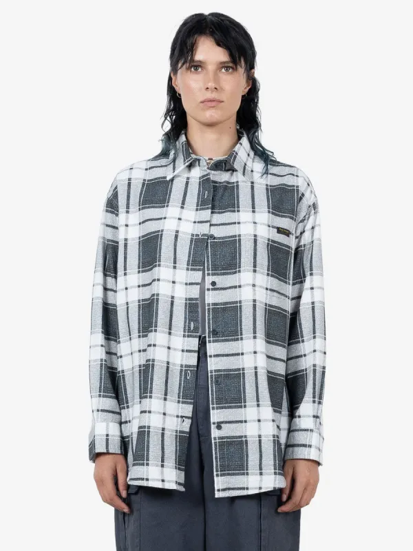 Womens HYC Foundation Long Sleeve Shirt - Yakka Petrol made by Thrills