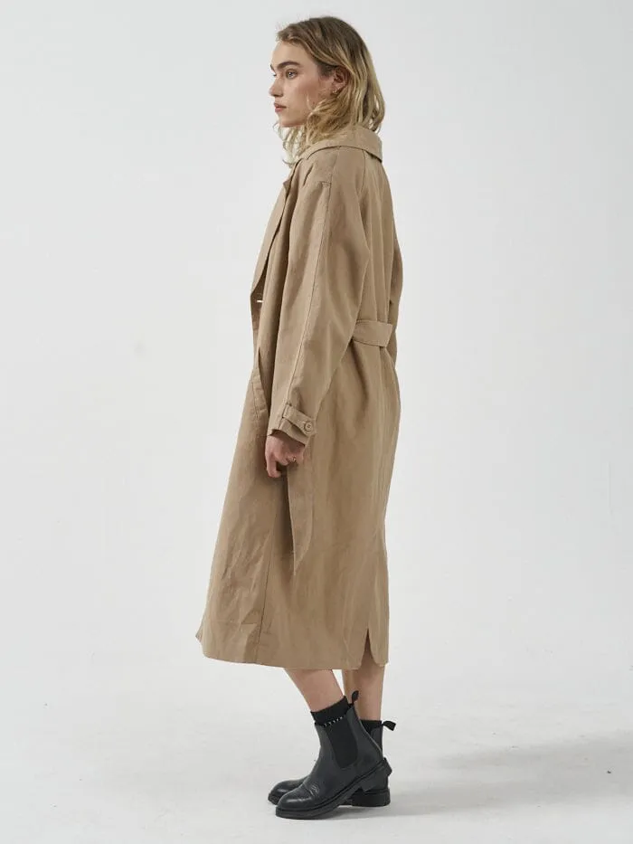 Discovery Trench Coat - Faded Khaki sold by Thrills product image thumbnail 3