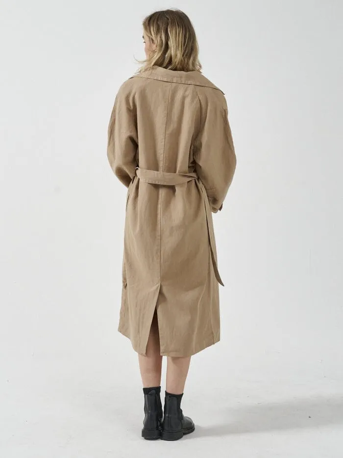 Discovery Trench Coat - Faded Khaki sold by Thrills product image thumbnail 2