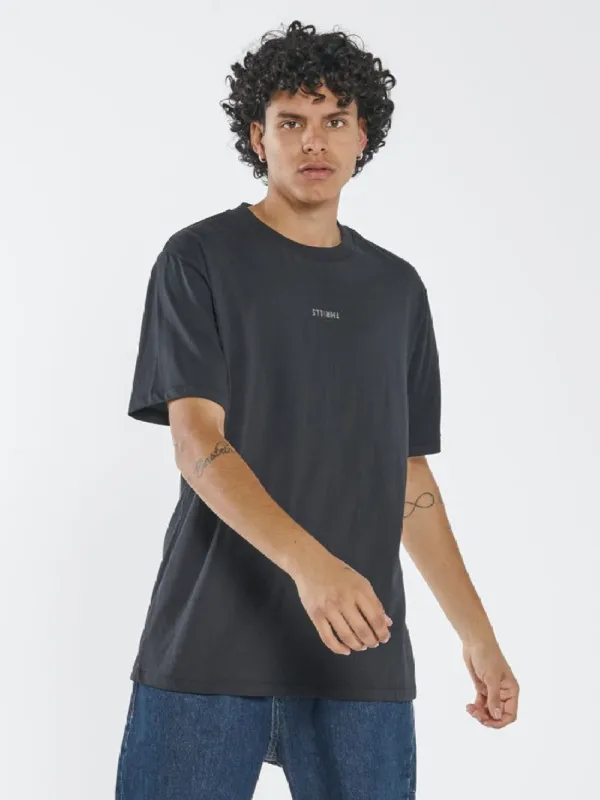 Minimal Thrills Merch Fit Tee - Washed Black sold by Thrills
