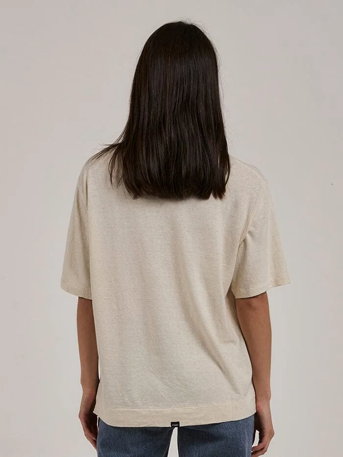 Natural Effects Hemp Box Tee - Unbleached sold by Thrills product image thumbnail 2