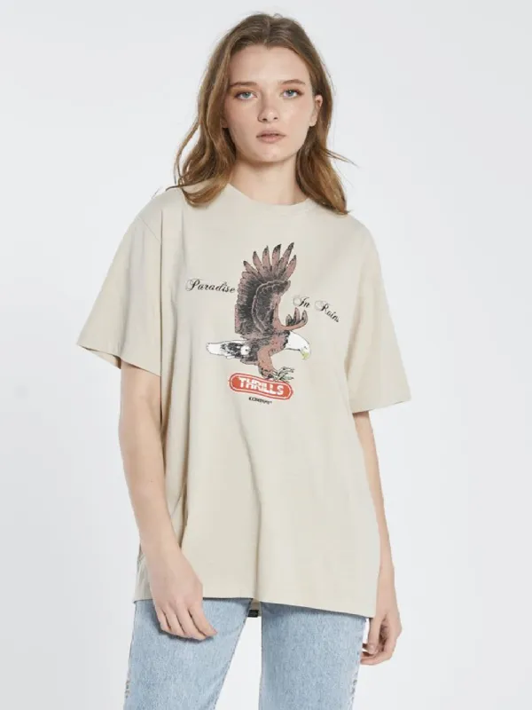 Eternal Flight Merch Fit Tee - Thrift White sold by Thrills