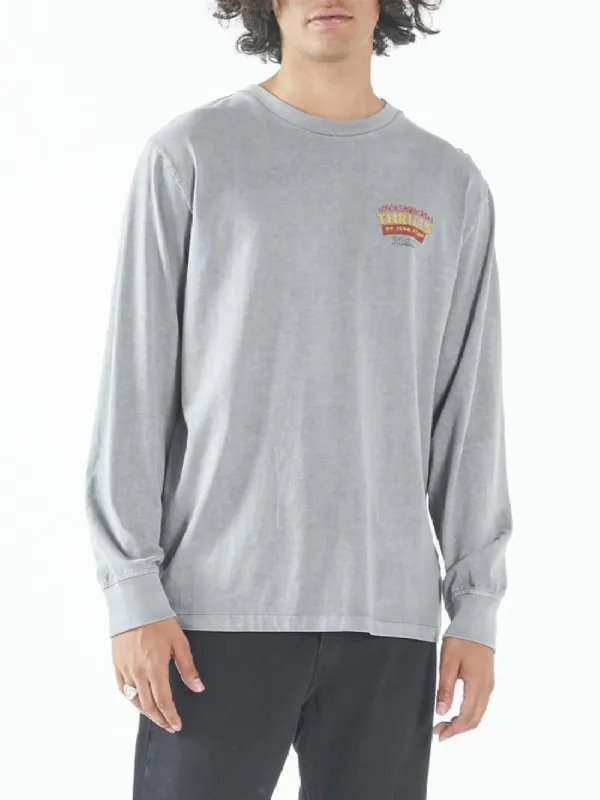 Wings Of Fire Merch Fit Long Sleeve Tee - Washed Grey made by Thrills