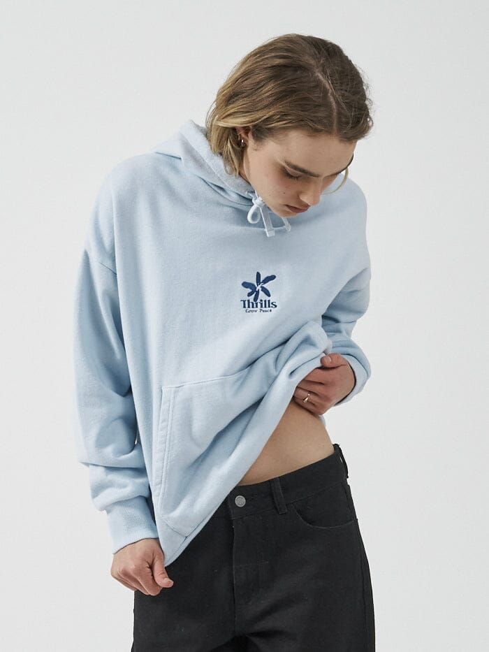 Delia Fleece Hood - Baby Blue sold by Thrills product image thumbnail 4